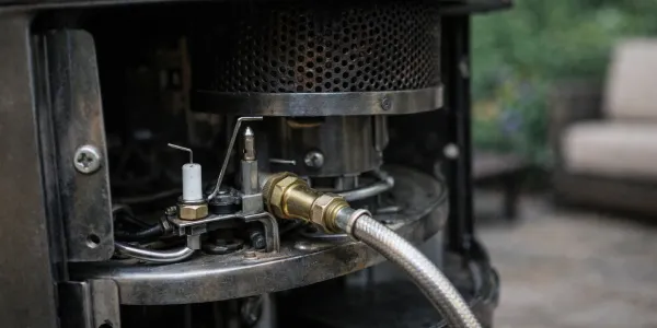 Gas Patio Heater Igniter and Burner Maintenance